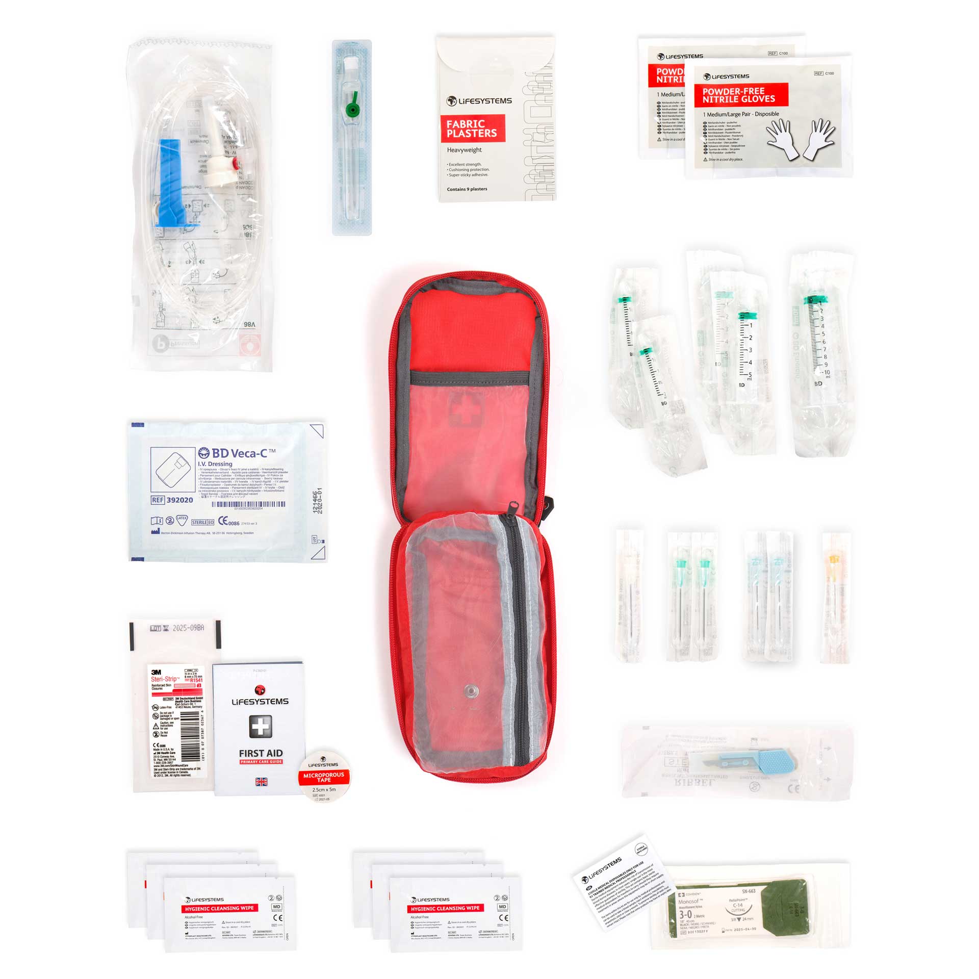 Travelers' Sterile Suture Kit