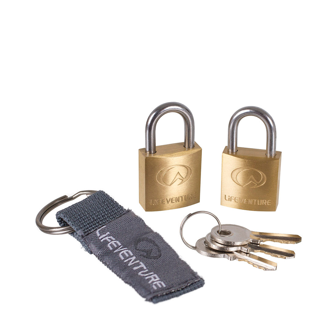 Small padlocks with clearance keys